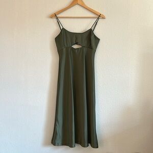 Banana Republic | Elegant Olive Dress